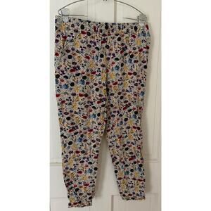 H&M Multicolor Floral Pants - size 12